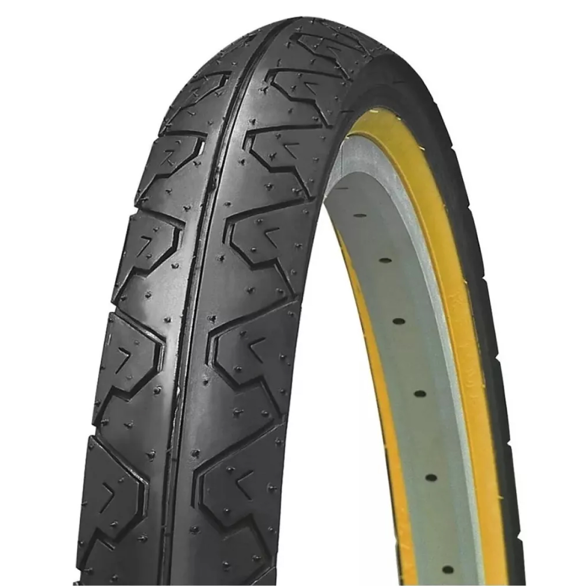 Pneu Kenda K-90 Slick Faixa Amarela 26x1.95