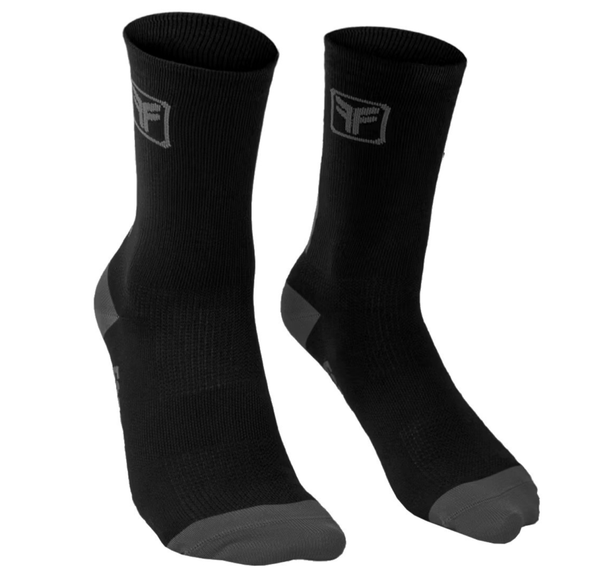 Meia de Ciclismo Free Force Helix Preto