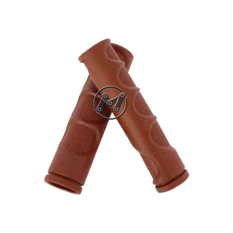 MANOPLA GEL PEGADA MARRON