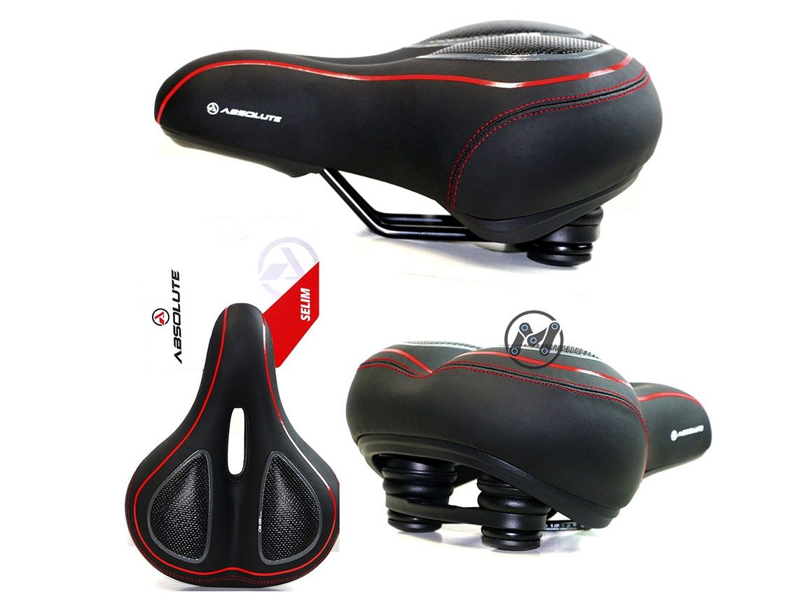 Selim Absolute Gel Vazado Preto e Vermelho