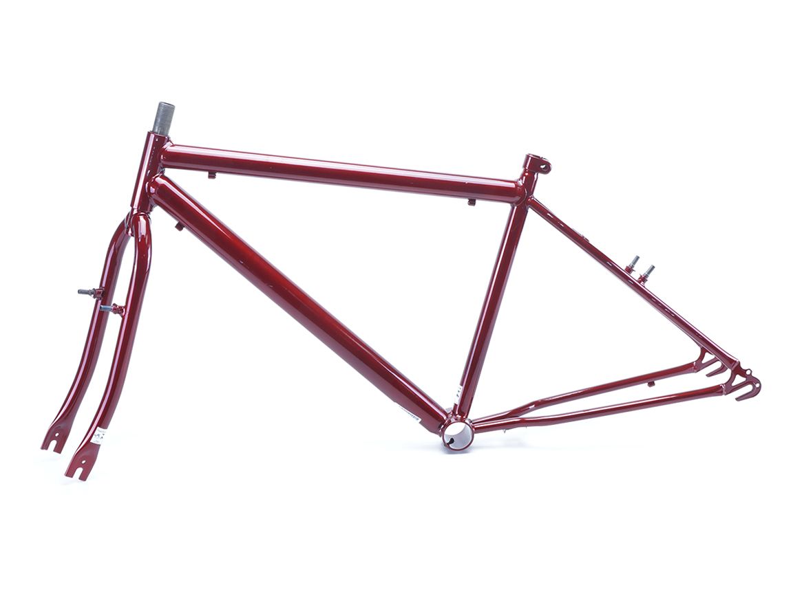 Quadro Aro 26 Mtb Aço Masculino Com Garfo