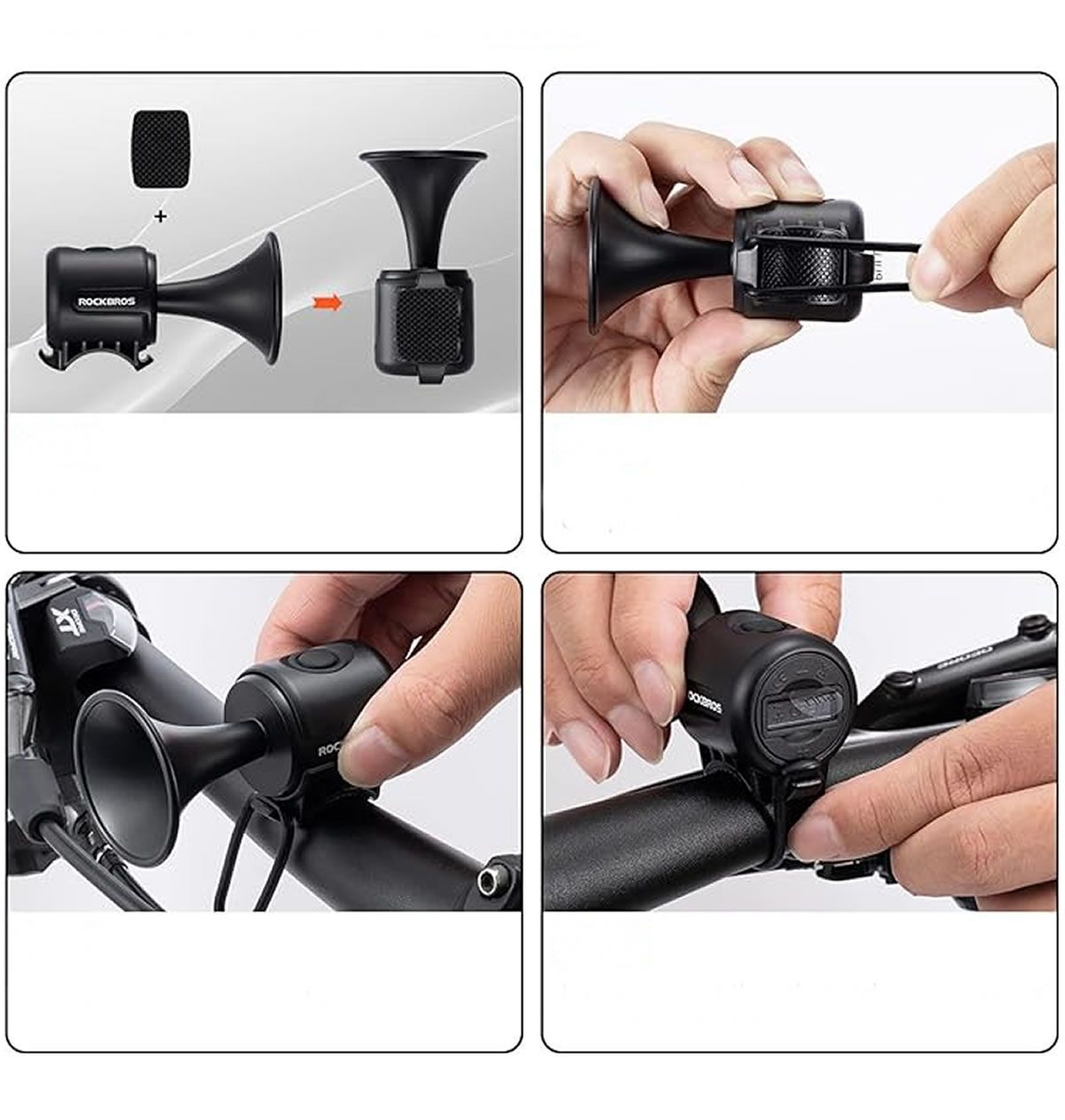 BUZINA ELETRONICA PREMIUM COM MINI CORNET...