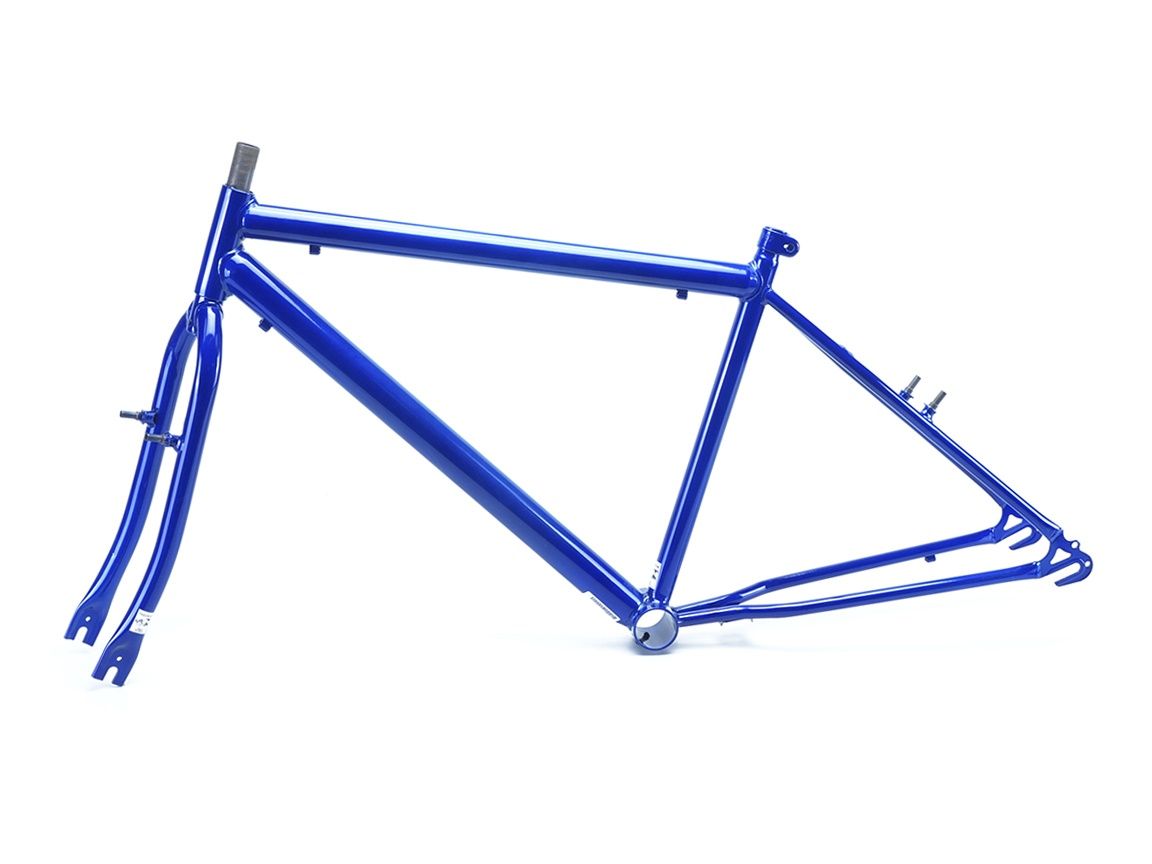 Quadro Aro 26 Mtb Aço Masculino Com Garfo