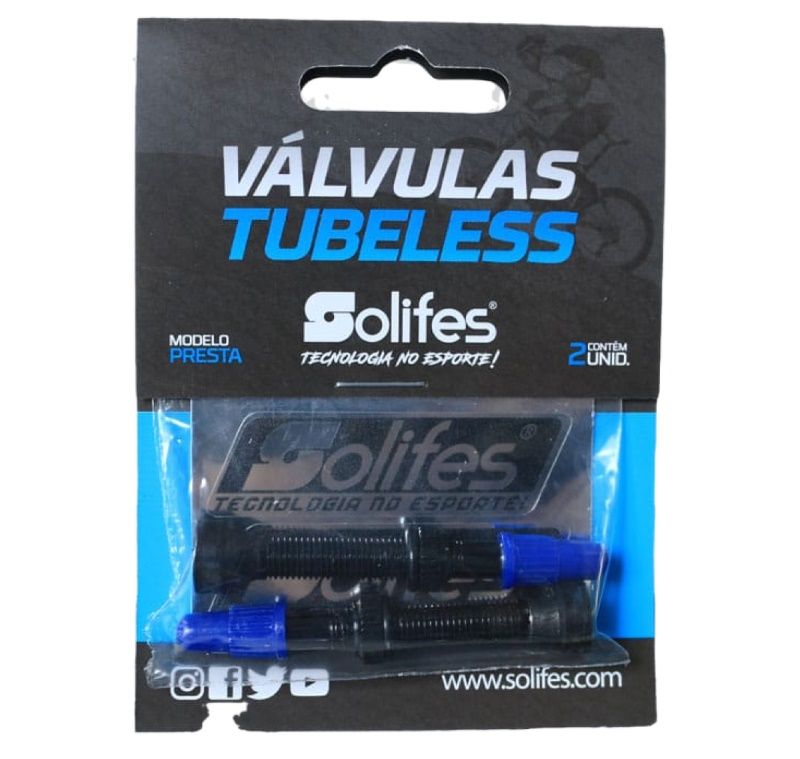 Valvula Tubeless Solifes 46mm Par