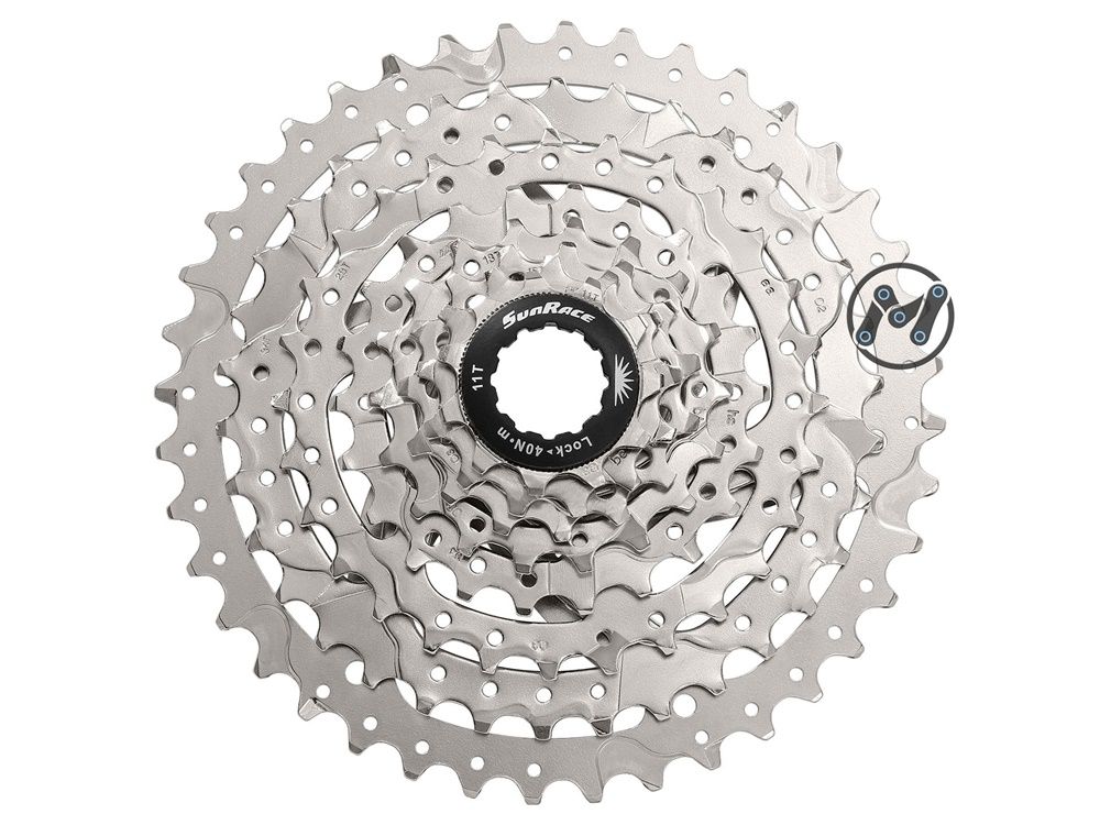 CASSETE SUN RACE 8V M680 11-40D.