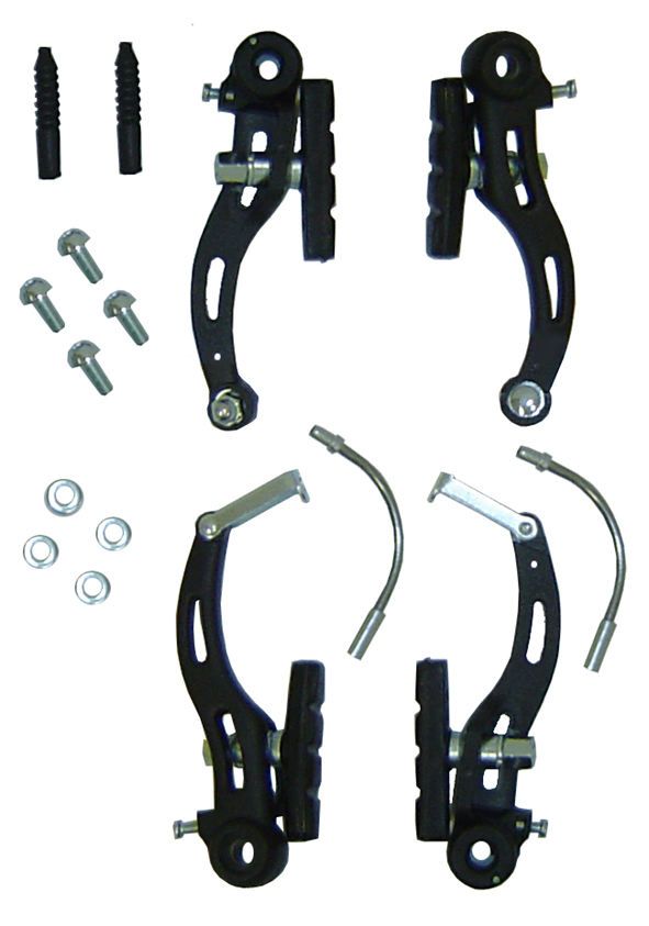 FREIO V-BRAKE NYLON PRETO ORBITAL