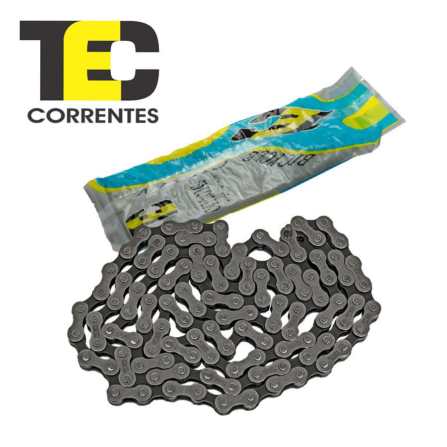 Corrente Tec Grossa 114 Elos Aço