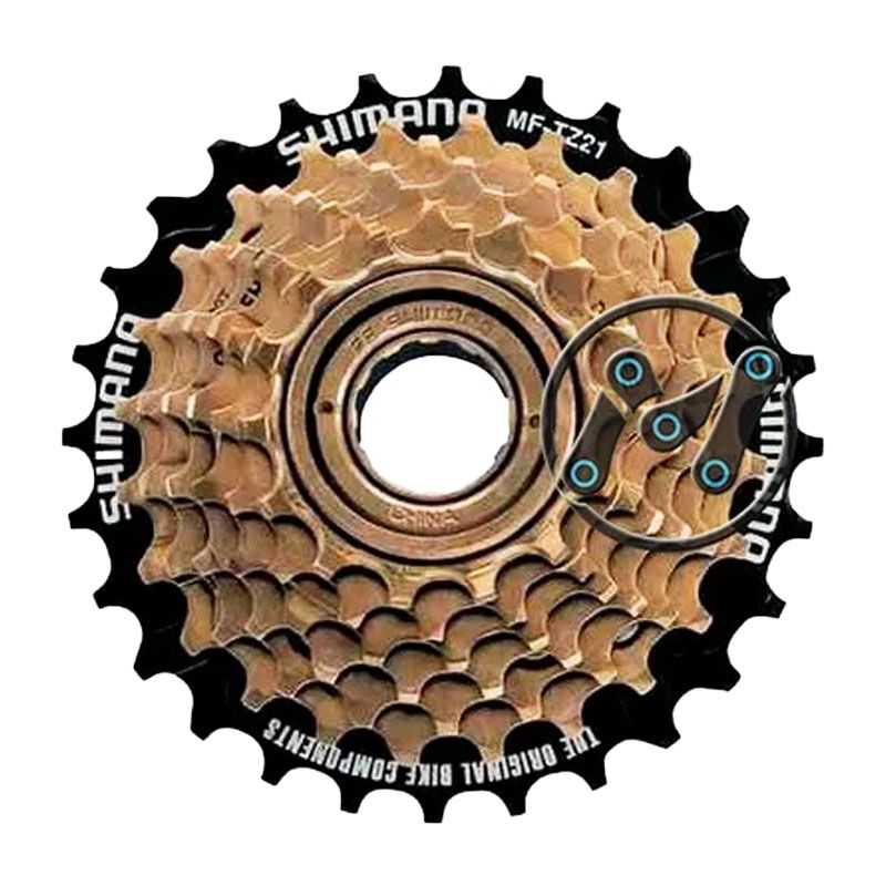 Roda Livre Shimano Index TZ-500 7v 14/28D