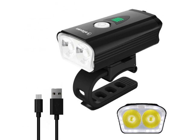 Farol Elleven 900 Lumens Usb Recarregavel