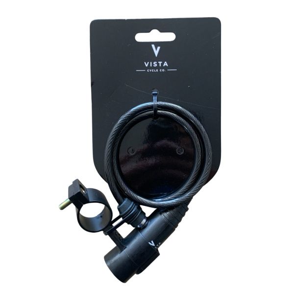 CADEADO ESPIRAL 6mmX1000mm COM CHAVE