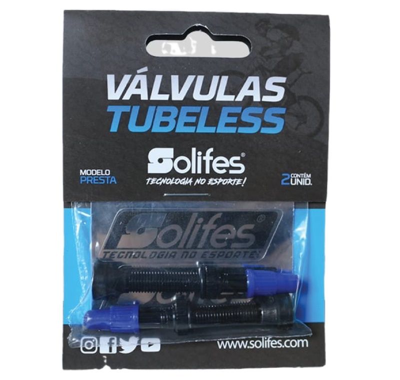 Valvula Tubeless Solifes 60mm Par