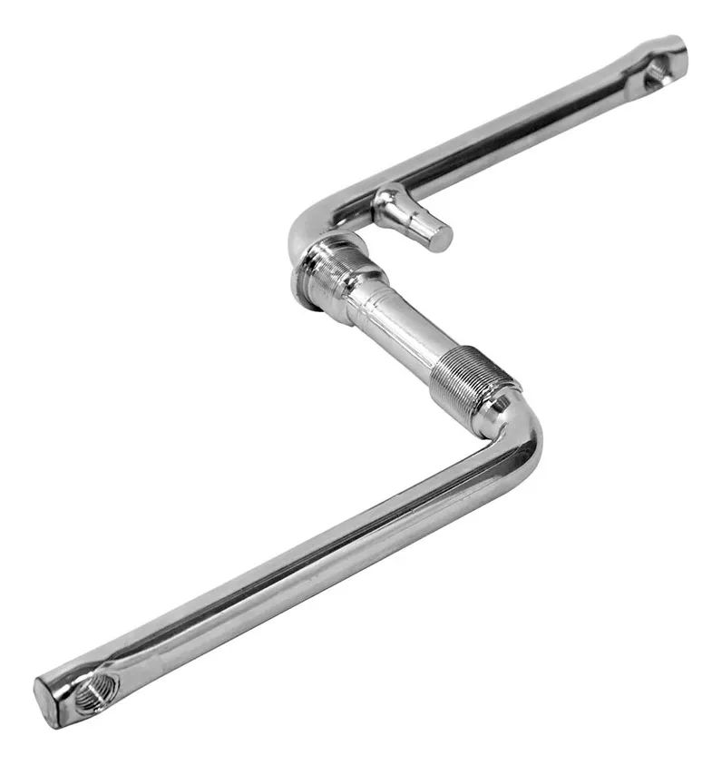 PEDIVELA MONOBLOCO 165mmx116mm CROMADO