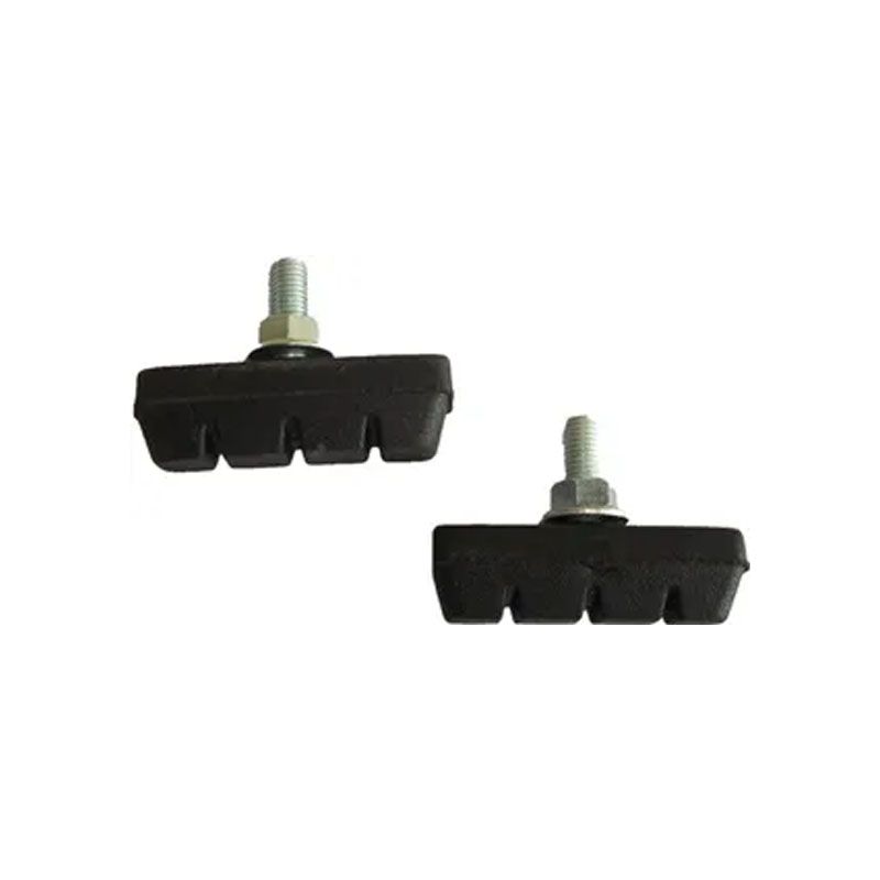 Sapata de Freio Silbike Rosca Preto 20 pares