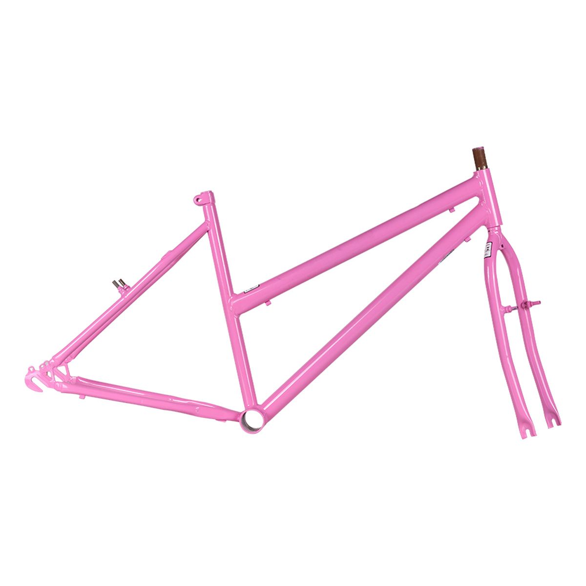 Quadro Aro 26 Mtb Aço Feminino Com Garfo