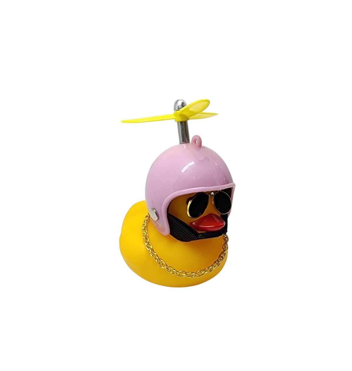 BUZINA SILICONE PATO COM CAPACETE
