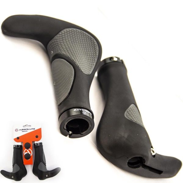 Manopla Absolute Eg3 Preto e Cinza