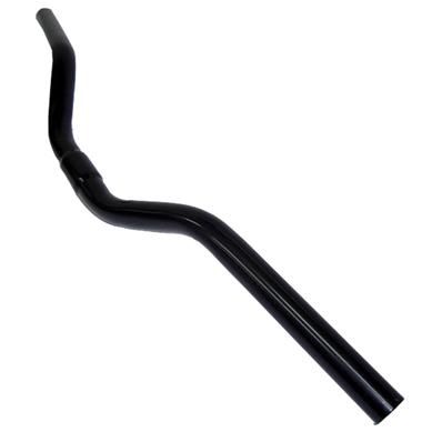 GUIDÃO MTB CURVO AÇO 7cm PRETO 580mm (26)
