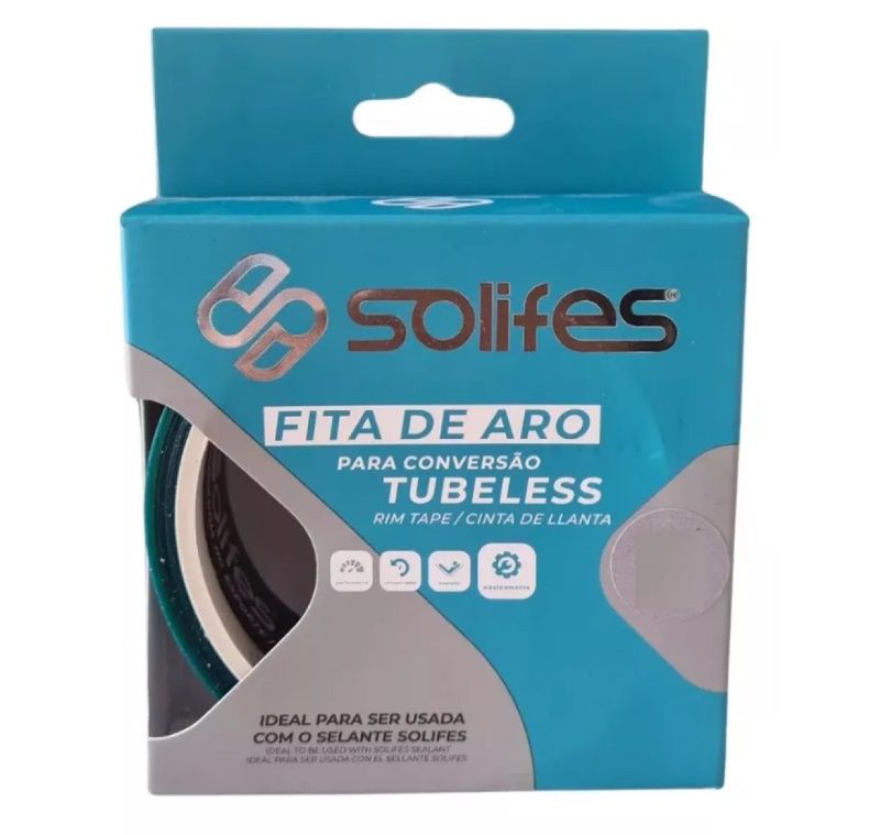 Fita de Aro Tubeless para Bicicleta Solif...