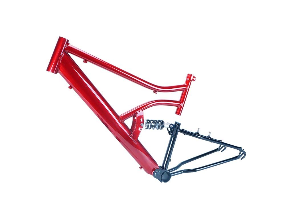 Quadro Aro 26 Full Suspension Aço 45mm Se...
